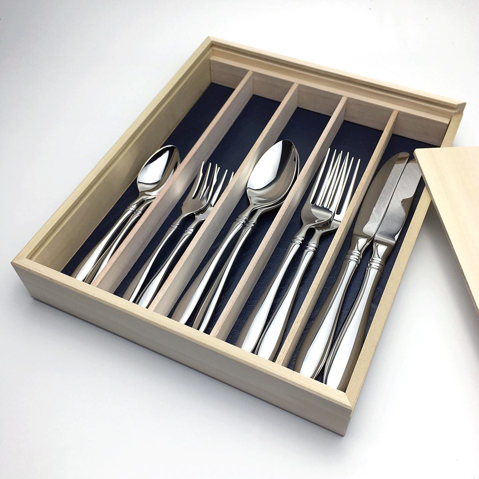 新木箱セット。新インペリアル（18-10） | カトラリーマニアの卵